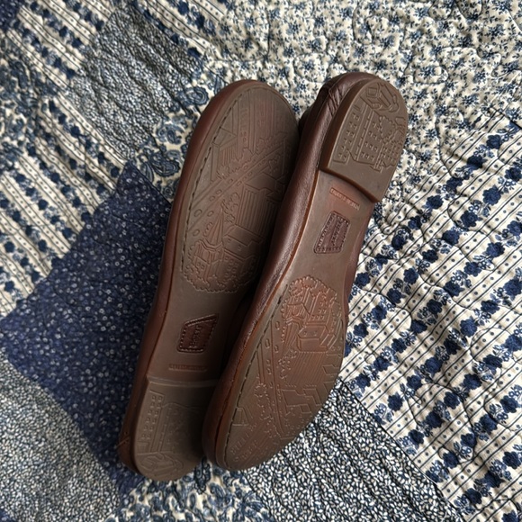 Born Brown Leather Ballet Flats - Picture 3 of 4